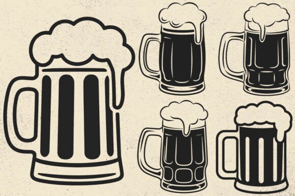 Download Beer SVG Files - Beer Mug Vector - Svg file Collection