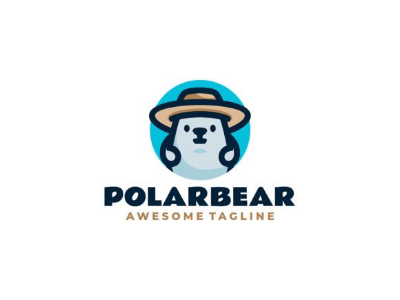 Download Polar Bear Mascot Cartoon Logo - Bear mascot Collection