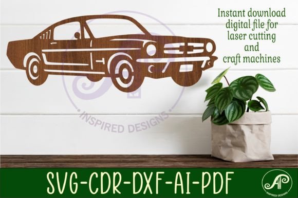 Download Classic Car Wall Sign Design 4, SVG File - Svg file Collection