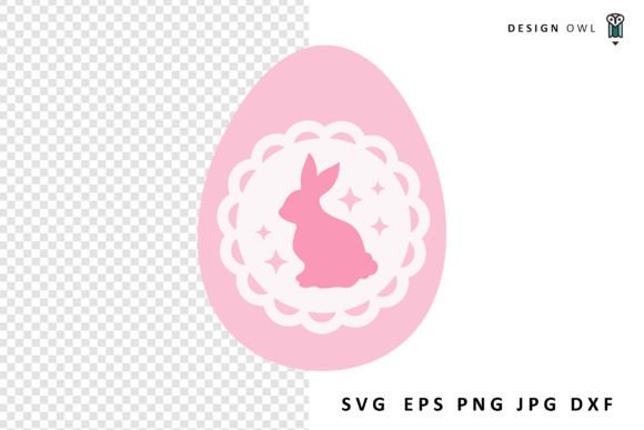 Download Bunny Easter Egg SVG File - Svg file Collection