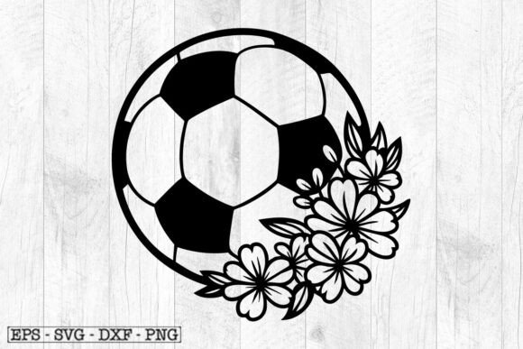 Download Floral Soccer SVG File , Football Svg - Svg file Collection