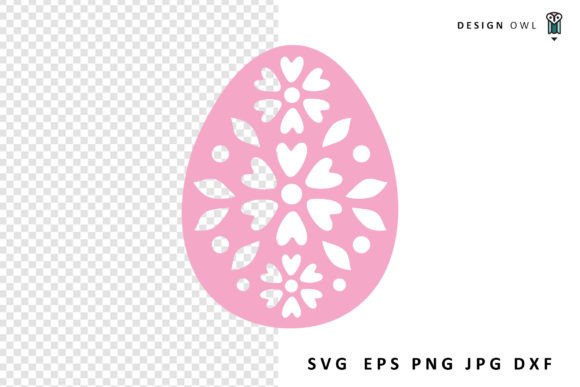 Download Floral Easter Egg SVG File - Svg file Collection