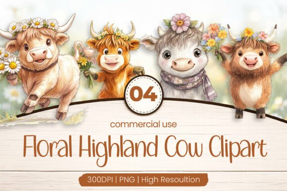 Download Floral Baby Cow Clipart PNG - Baby cow clipart Collection