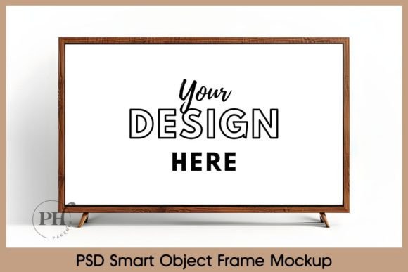 Download Horizontal Frame TV Art Mockup PSD File - Psd file Collection